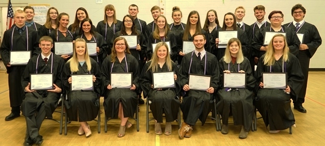 Bohlen Tech. Students Inducted Into National Technical Honor Society