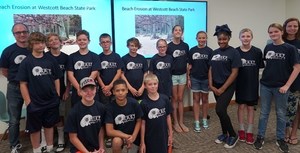 Jefferson County M.A.S.T. Campers Combat Invasive Species & Beach Erosion