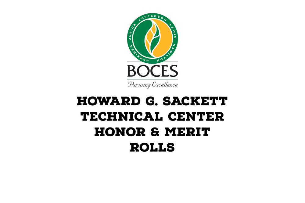 Sackett Center Merit & Honor Roll – 2nd Marking Period