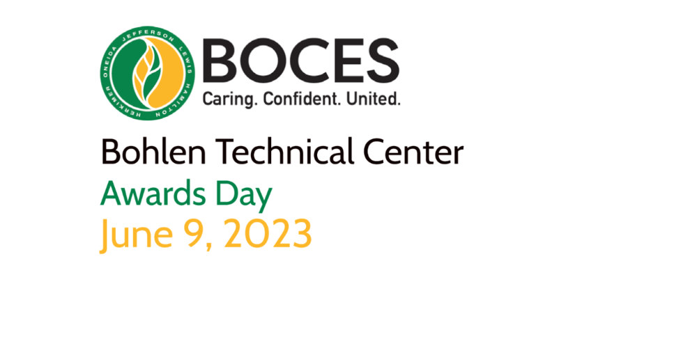 Bohlen Tech Center Awards Day Graphic 