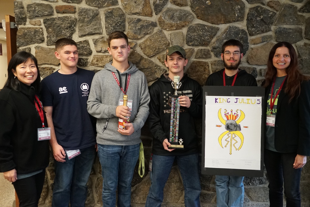 BOCES Students Win Spaghetti Bridge Contest