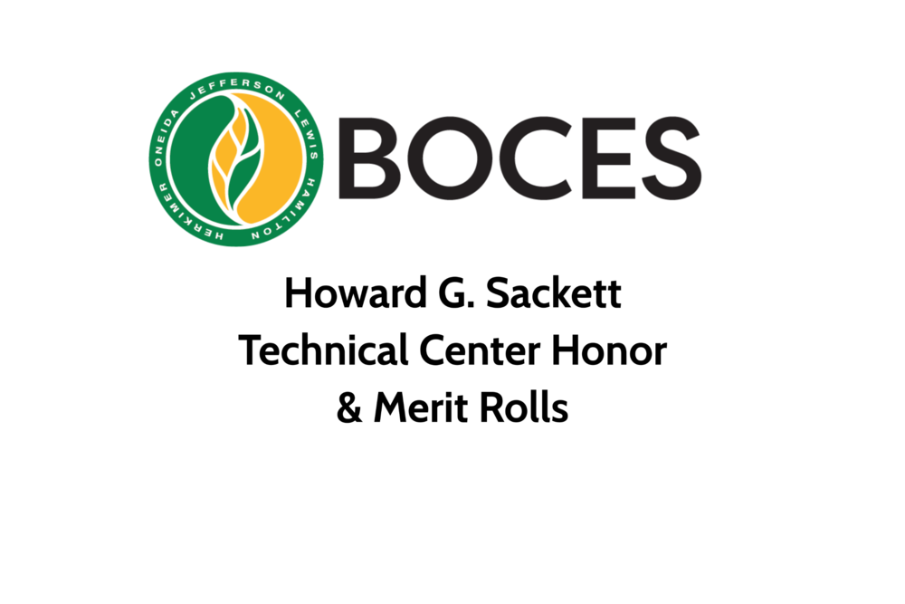 Howard G. Sackett Technical Center Merit & Honor Roll – 1st Marking Period