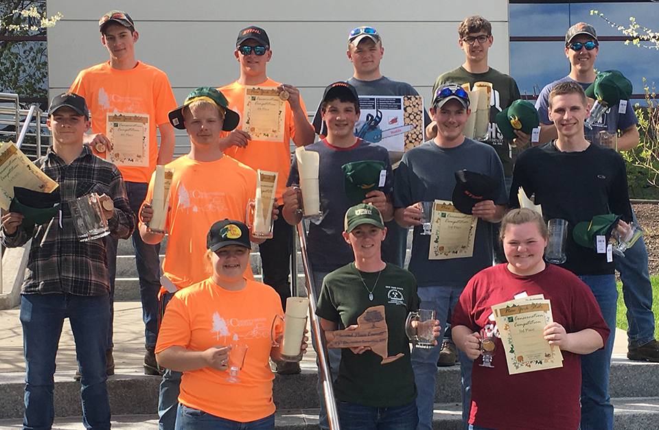 Forestry Students Successful at NYS Conservation Competition 