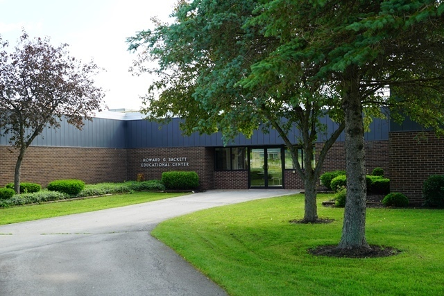 exterior of sackett technical center