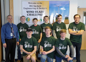 Students Tackle Wind Blade Challenge